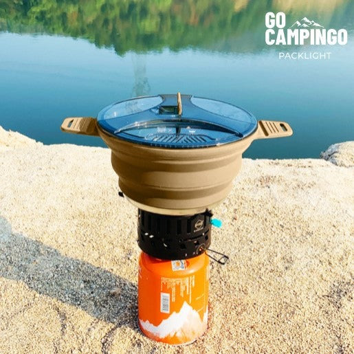 POCKETPOT™- Chaudron de Camping Pliant 2.5L