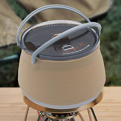 Livraison Gratuite ! POCKETBOIL™ - Bouilloire de Camping Pliante 1,3L